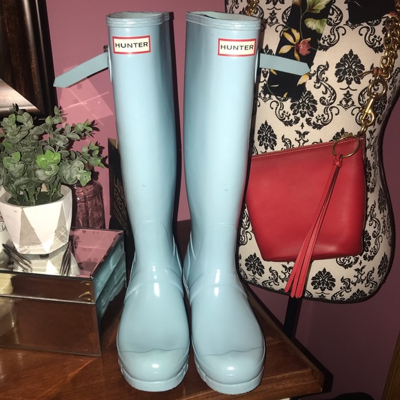 Hunter Shoes - EUC Tall Original Hunter Boots